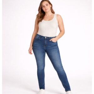 Ženske farmerice većih veličina – uske dole (29–36)